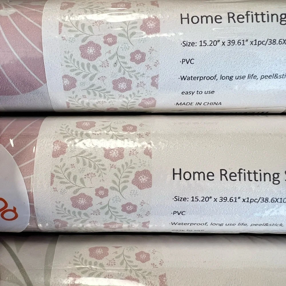 Qucheng Home Refitting Stickers - Floral Design